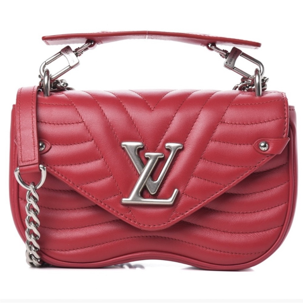 Louis Vuitton New Wave Chain Bag MM red NEW